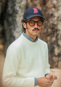 Pull Militaire Lambswool Crème